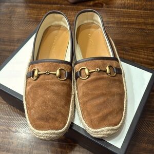 GUCCI Matador Horsebit Espadrilles